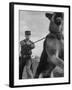 German Shepherd Trained to Protect Bombers at Sac Loring Air Force Base-null-Framed Photographic Print