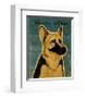 German Shepherd-John Golden-Framed Giclee Print