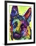 German Shepherd-Dean Russo-Framed Giclee Print