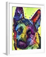 German Shepherd-Dean Russo-Framed Giclee Print