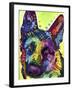 German Shepherd-Dean Russo-Framed Giclee Print