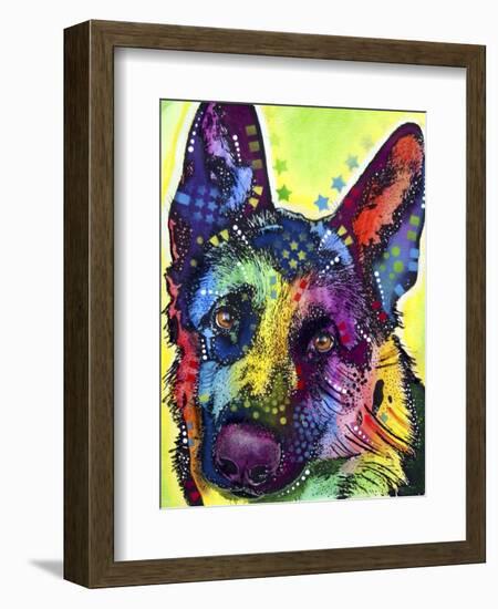 German Shepherd-Dean Russo-Framed Giclee Print