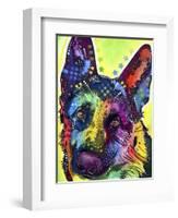 German Shepherd-Dean Russo-Framed Giclee Print