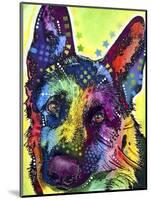 German Shepherd-Dean Russo-Mounted Giclee Print