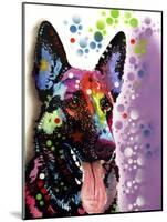 German Shepherd-Dean Russo-Mounted Giclee Print