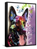 German Shepherd-Dean Russo-Framed Stretched Canvas