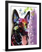 German Shepherd-Dean Russo-Framed Giclee Print