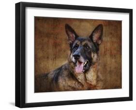 German Shepherd-Jai Johnson-Framed Giclee Print