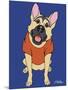 German Shepherd-Tomoyo Pitcher-Mounted Premium Giclee Print