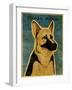 German Shepherd-John W Golden-Framed Giclee Print