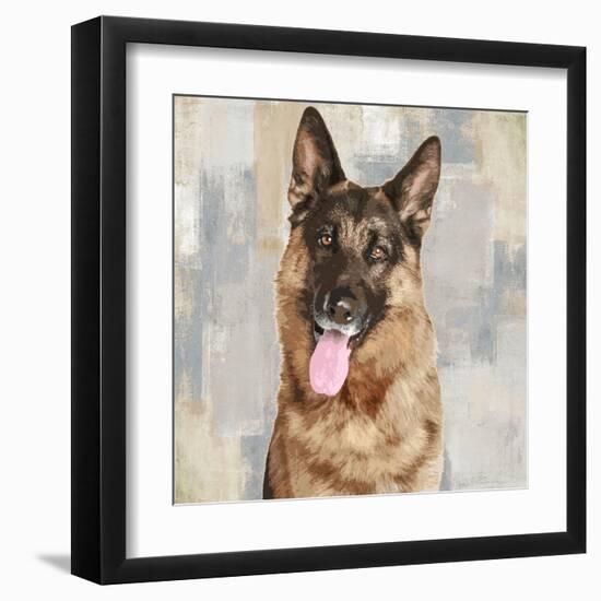 German Shepherd-Keri Rodgers-Framed Art Print