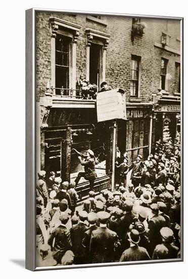 German Shop in London-null-Framed Photographic Print