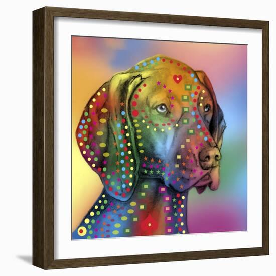 German Short hair Pointer-Mark Ashkenazi-Framed Giclee Print