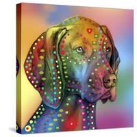 German Short hair Pointer-Mark Ashkenazi-Stretched Canvas