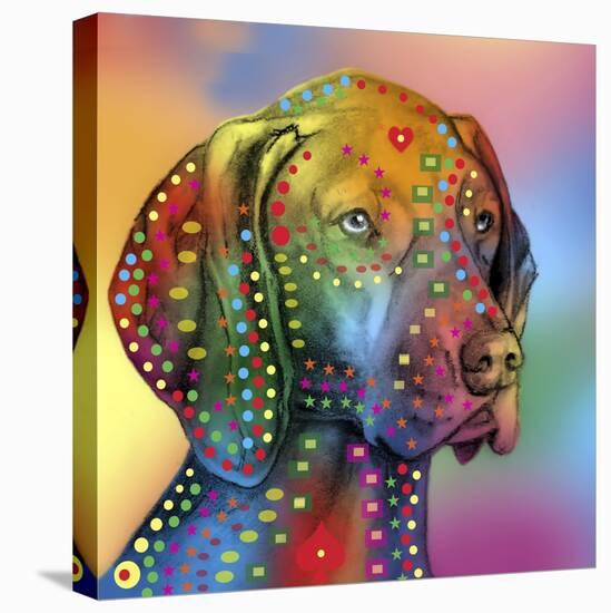 German Short hair Pointer-Mark Ashkenazi-Stretched Canvas