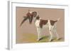 German Short-Haired Pointer with Pheasant-null-Framed Art Print