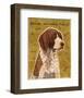 German Shorthaired Pointer-John W^ Golden-Framed Art Print