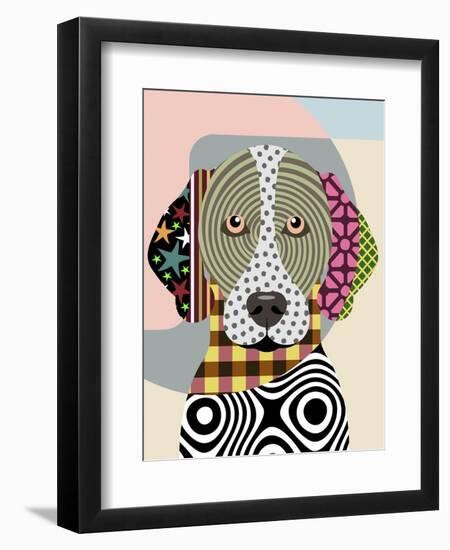 German Shorthaired Pointer-Lanre Adefioye-Framed Premium Giclee Print