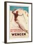 German Ski Poster-null-Framed Art Print