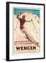 German Ski Poster-null-Framed Art Print