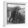 German Sniper in a Trench on the Western Front During World War I-Robert Hunt-Framed Photographic Print