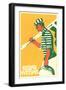 German Soccer Match-null-Framed Art Print