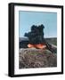 German Soldier Using a Flamethrower, Russia, 1941-null-Framed Giclee Print