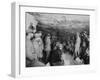 German Soldiers at a Concert in a Cave, France, World War I, 1915-null-Framed Giclee Print