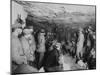 German Soldiers at a Concert in a Cave, France, World War I, 1915-null-Mounted Giclee Print