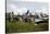 German Soldiers at the Crash Site of a French Plane-null-Stretched Canvas