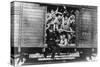 German Soldiers in a Railway Wagon, France, August 1940-null-Stretched Canvas