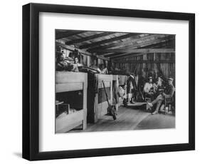 German Soldiers in a Reduit Shelter, Vosges, France, World War I, 1916-null-Framed Giclee Print