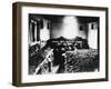 German Soldiers in an Indoor Trench During World War I on the Western Front in France-Robert Hunt-Framed Photographic Print
