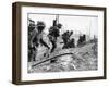 German Soldiers of the German Mortar Detachment in the Battle for Stalingrad August 1942-null-Framed Giclee Print