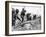 German Soldiers of the German Mortar Detachment in the Battle for Stalingrad August 1942-null-Framed Giclee Print