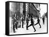 German Soldiers on Guard Duty Outside the Hotel Crillon, Paris, 7 October 1940-null-Framed Stretched Canvas