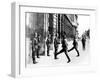 German Soldiers on Guard Duty Outside the Hotel Crillon, Paris, 7 October 1940-null-Framed Photographic Print