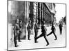 German Soldiers on Guard Duty Outside the Hotel Crillon, Paris, 7 October 1940-null-Mounted Photographic Print