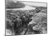 German Soldiers on the Aisne, Western Front During World War I-Robert Hunt-Mounted Photographic Print