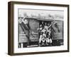 German Soldiers to the Front WWI-Robert Hunt-Framed Photographic Print