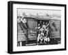 German Soldiers to the Front WWI-Robert Hunt-Framed Photographic Print