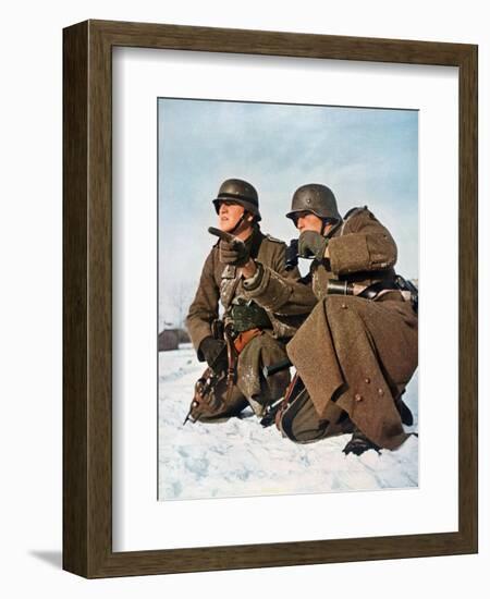 German Soldiers, World War II, 1942-null-Framed Giclee Print