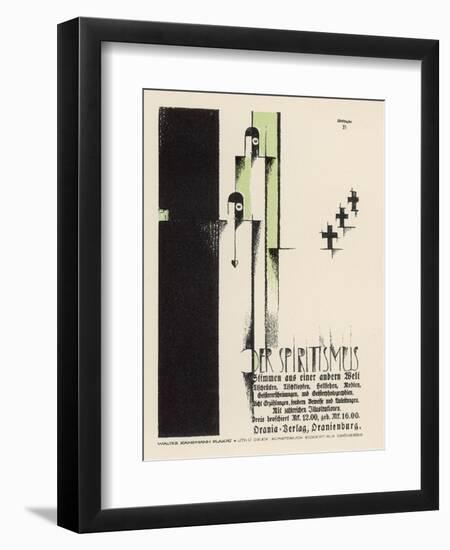 German Spiritualist Book-W. Kampmann-Framed Art Print