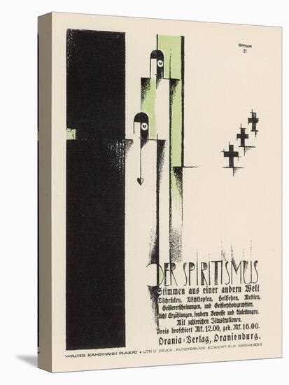 German Spiritualist Book-W. Kampmann-Stretched Canvas