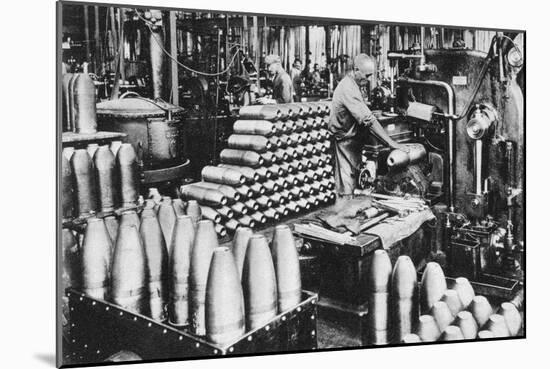 German State Munition Factory, World War I, 1917-null-Mounted Giclee Print