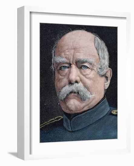 German Statesman. Proclamed Chancellor of the Empire in 1871-Prisma Archivo-Framed Photographic Print