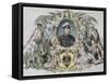 German Statesman. Proclamed Chancellor of the Empire in 1871-Prisma Archivo-Framed Stretched Canvas