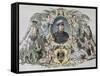 German Statesman. Proclamed Chancellor of the Empire in 1871-Prisma Archivo-Framed Stretched Canvas