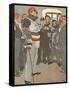 German Student Duel 1933-Eduard Thony-Framed Stretched Canvas