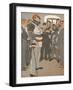 German Student Duel 1933-Eduard Thony-Framed Art Print